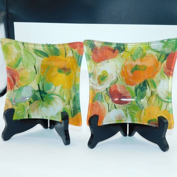 Vintage Prima Design Flower Painted Bowls - Picture 6 of 6